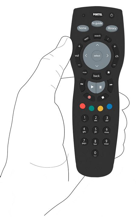 Foxtel remote control problems